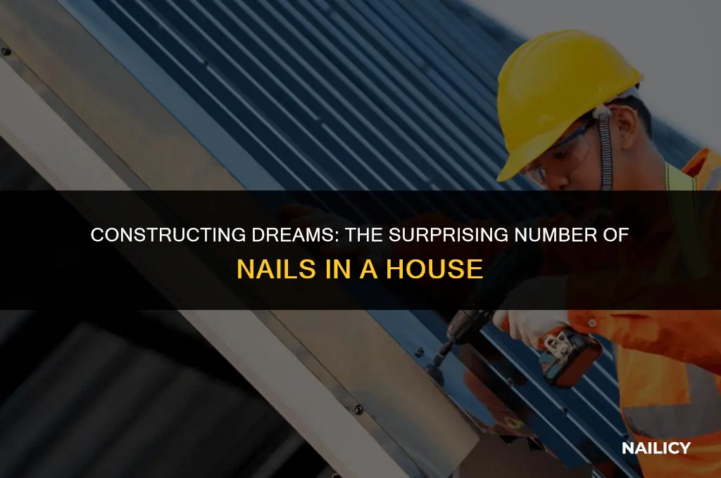how many nails are used to build a house
