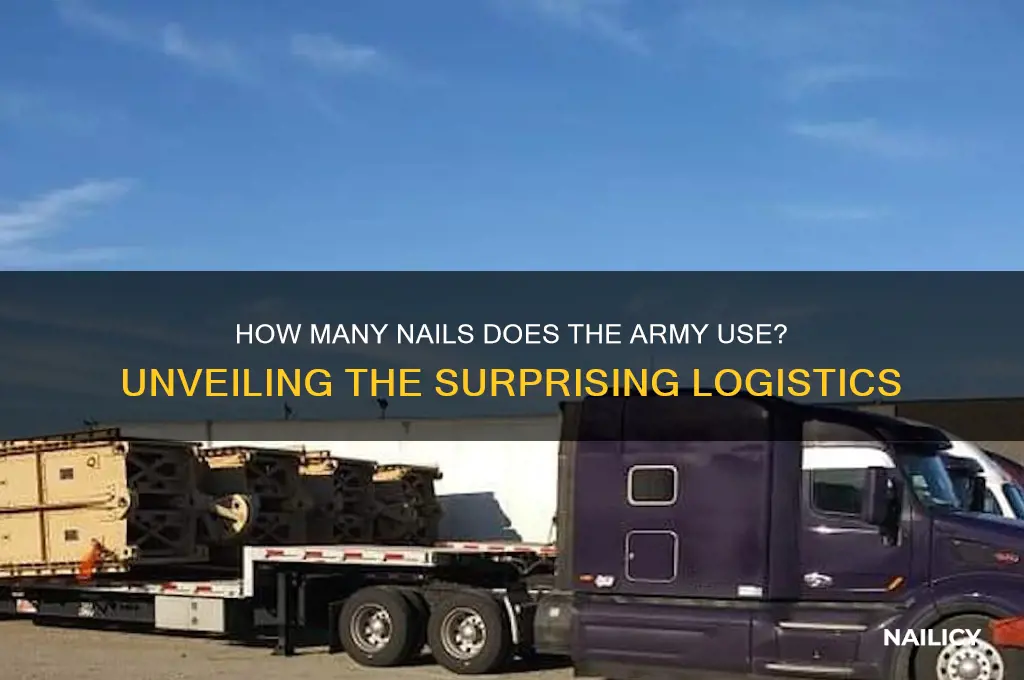 how many nails army