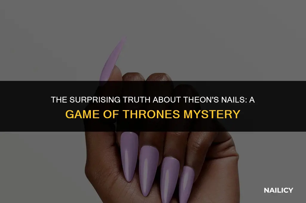 how many nails did theon get