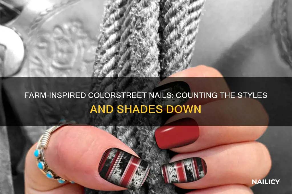 how many nails down on the farm colorstreet