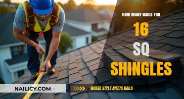 Nail Count Guide: Shingle Installation for 16 Sq Ft Coverage