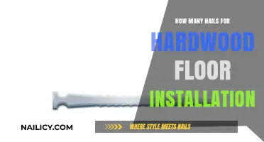 Nail Count Guide for Hardwood Floor Installation: Expert Tips