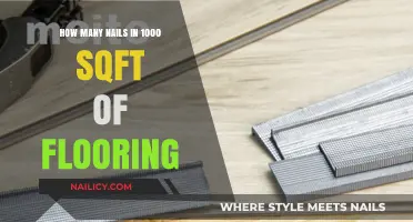 Nail Count for 1000 Sqft Flooring: Essential Installation Guide