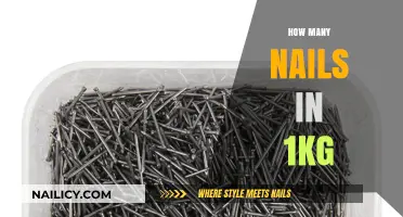 Nail Weight Guide: How Many Nails Fit in 1kg?