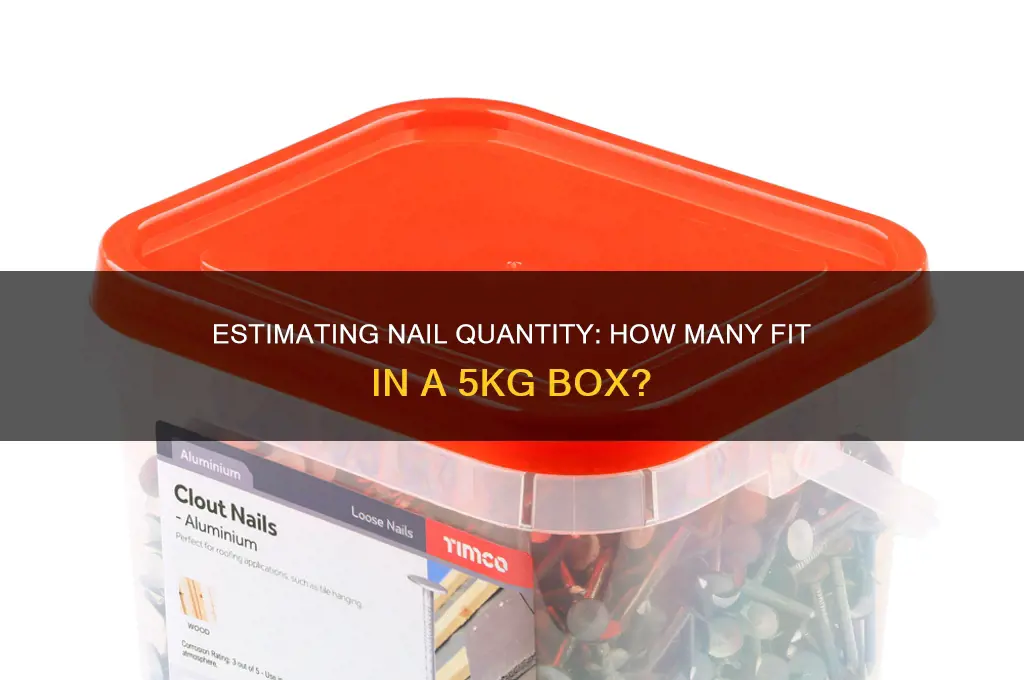 how many nails in a 5kg box