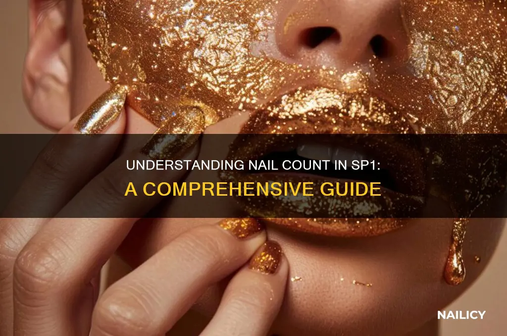 how many nails in sp1