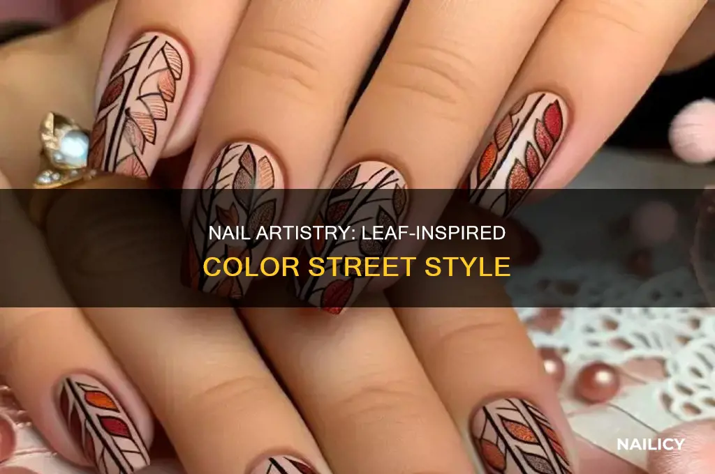 how many nails make up this leaf color street