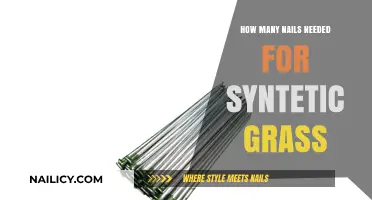 Essential Nails Quantity Guide for Installing Synthetic Grass Perfectly