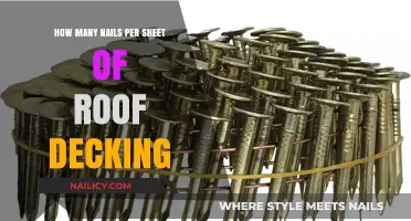 Nailing Roof Decking: Optimal Fastener Count per Sheet Guide