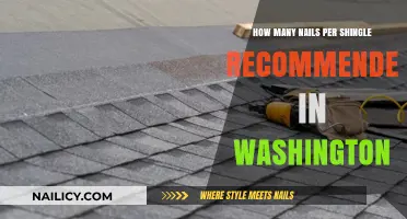 Recommended Nails Per Shingle for Washington State Roofing Projects