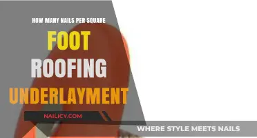 Nail Spacing Guide: Roofing Underlayment Nails per Square Foot