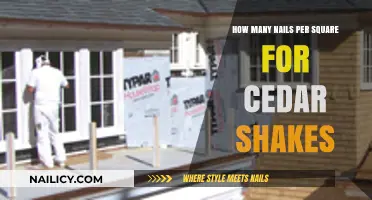 Cedar Shakes Installation Guide: Optimal Nails per Square for Durability