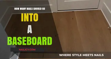 Nailing Baseboard Perfectly: Optimal Nail Count for Secure Installation