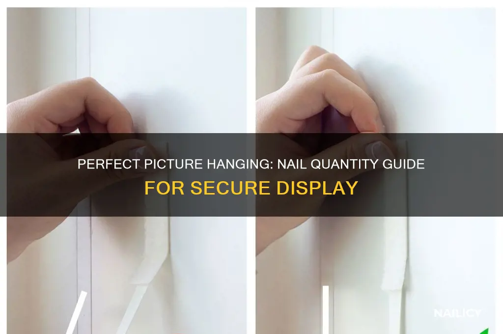 how many nails to hang a picture
