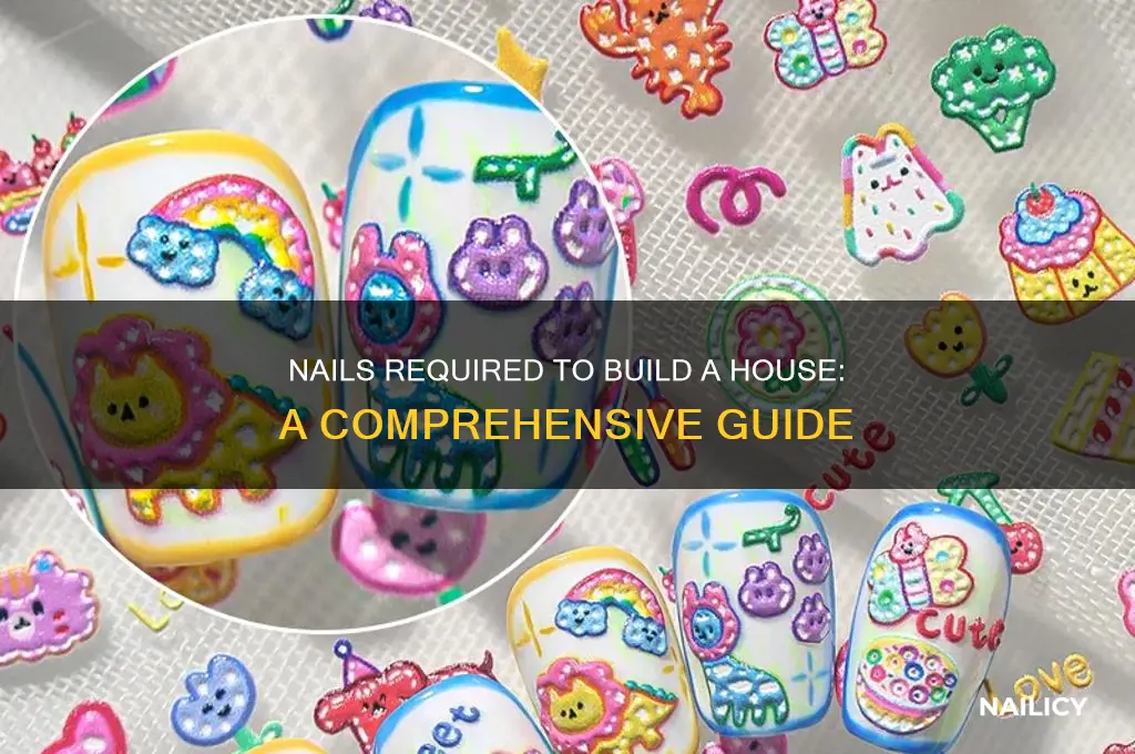 how many nails to make a house
