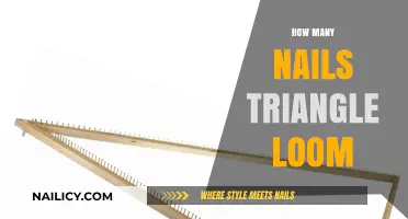 Triangle Loom Weaving: Determining the Ideal Number of Nails for Projects