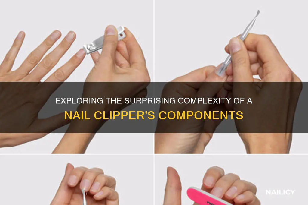 how many parts would a nail clipper have