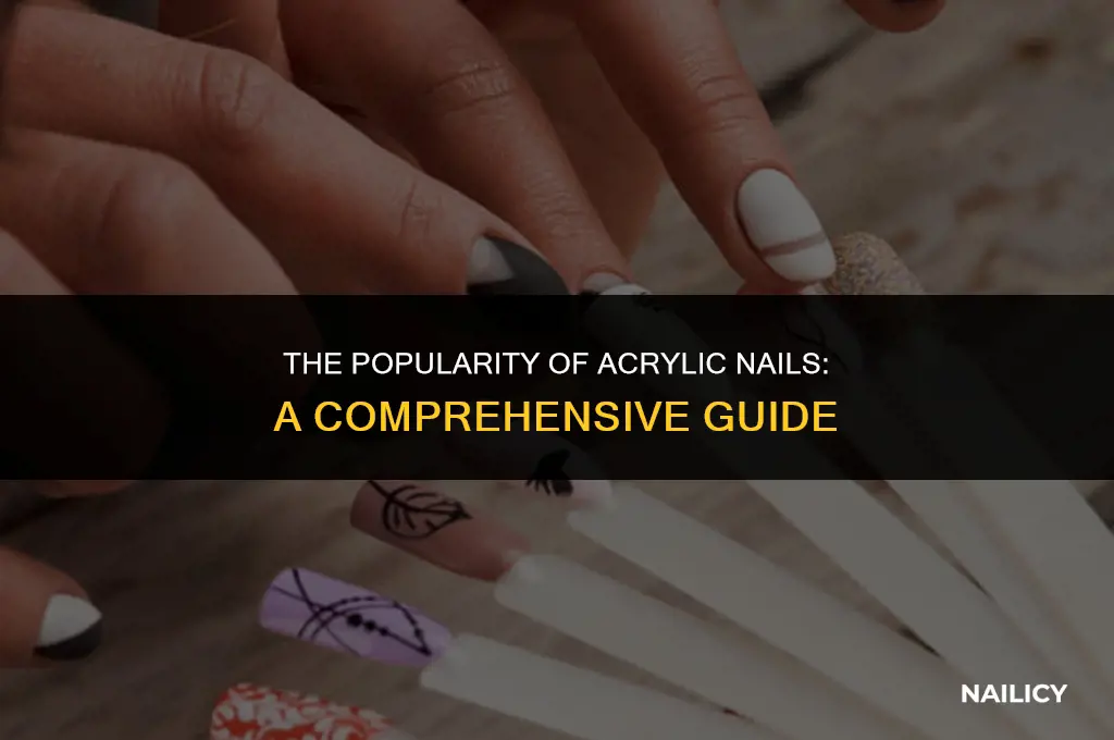 how many people use acrylic nails