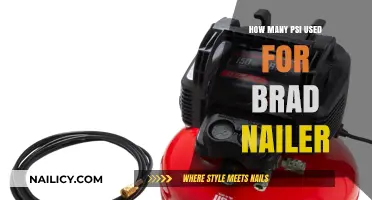 Optimal PSI Settings for Brad Nailers: A Comprehensive Guide