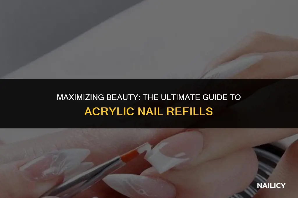 how many refills can you get on acrylic nails