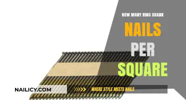 Ring Shank Nails: Calculating Quantity per Square for Roofing Projects