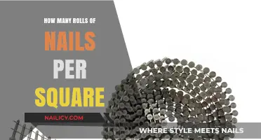 Calculating Nails Per Square: How Many Rolls Are Needed for Roofing?