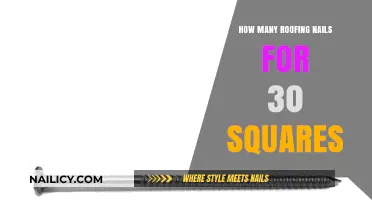 Calculating Roofing Nails: A Guide for 30 Squares of Shingles