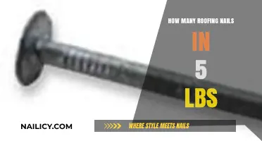 Roofing Nails Quantity: How Many Fit in 5 Pounds?