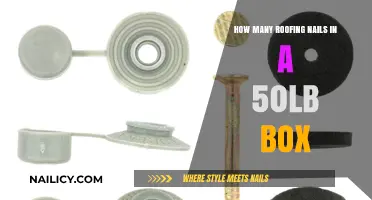 Roofing Nails Quantity: How Many Fit in a 50lb Box?