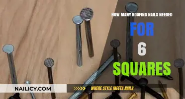 Calculating Roofing Nails for 6 Squares: A Comprehensive Guide