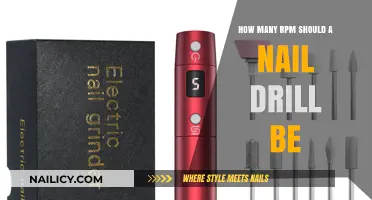 Optimal Nail Drill RPM: Finding the Perfect Speed for Precision and Safety