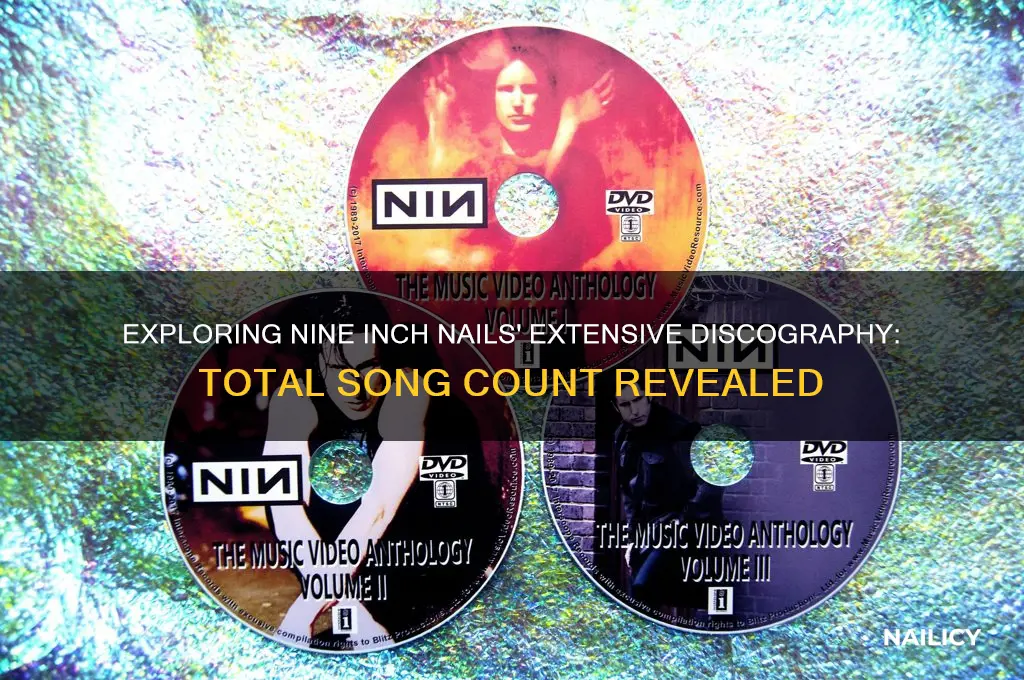 how many songs does nine inch nails have