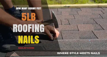 Estimating Roofing Nails: Coverage of 5lb Nails in Square Feet