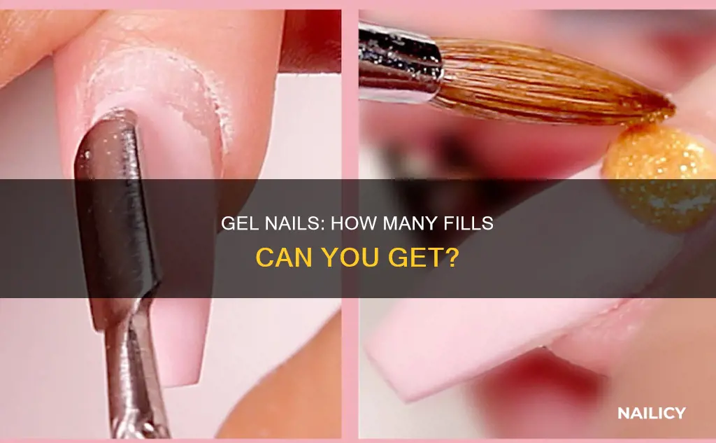 how many times can you fill gel nails