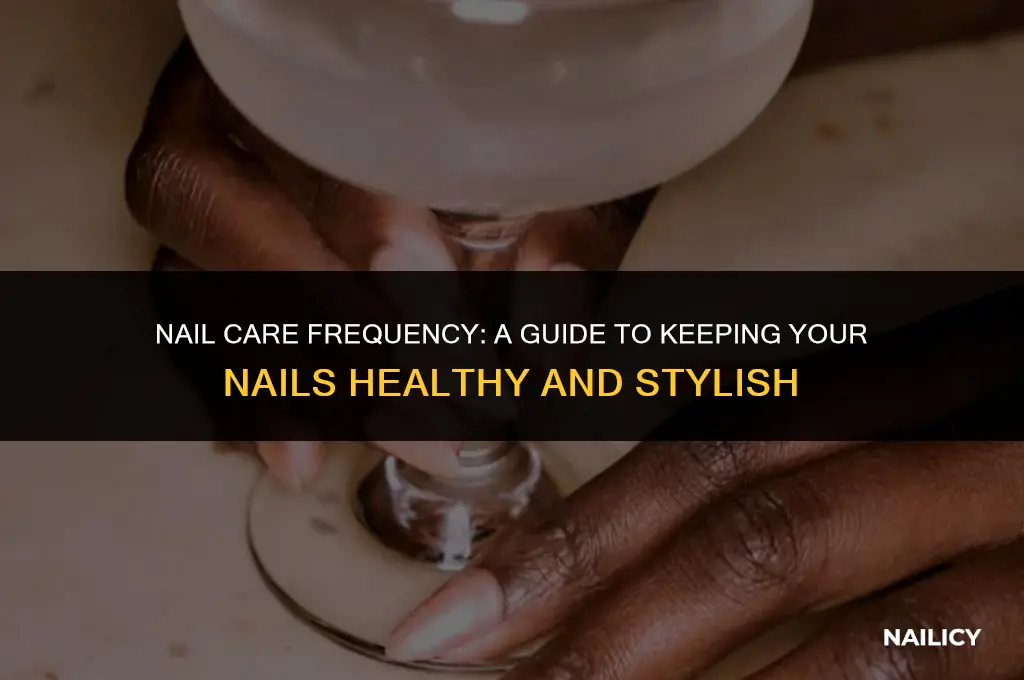 how many times should i get my nails done