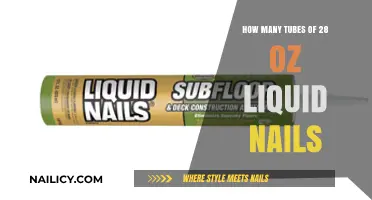 Calculating Liquid Nails Usage: How Many 28 oz Tubes Do You Need?