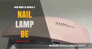 Choosing the Right Nail Lamp: Understanding Ideal Wattage for Perfect Results
