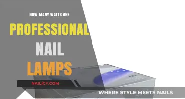 Professional Nail Lamps: Understanding Their Wattage for Optimal Results