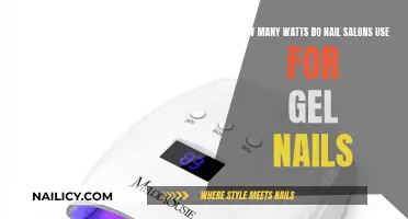 Nail Salon Energy Usage: Watts Required for Gel Nails