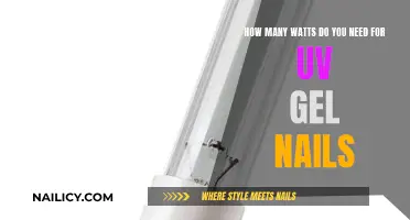 UV Gel Nails: How Many Watts Are Needed?