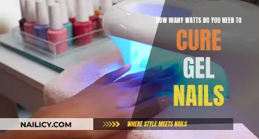 Gel Nails: Wattage Requirements for Perfect Curing