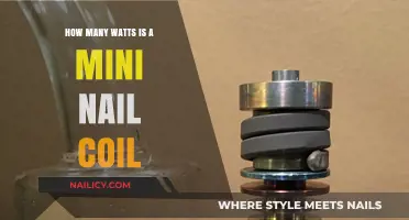 Mini Nail Coil Wattage Explained: Power Consumption Guide