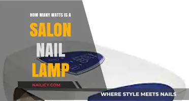 Salon Nail Lamp Wattage: What You Need to Know
