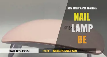 Choosing the Right Wattage for Your Nail Lamp: A Guide