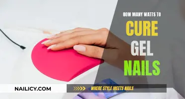 Gel Nails Curing: Wattage Requirements and Perfect Manicures