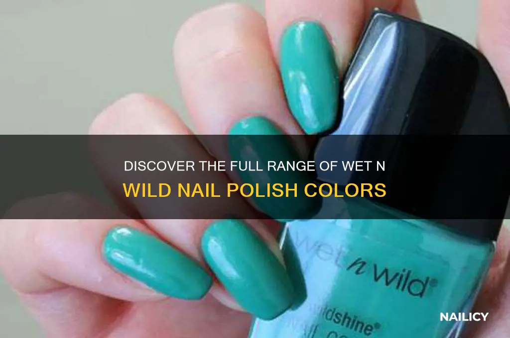 how many wet n wilds nail polishes are there