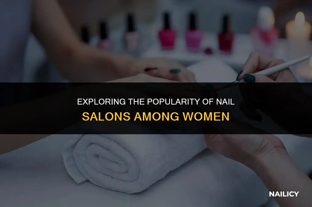 how many women get their nails done