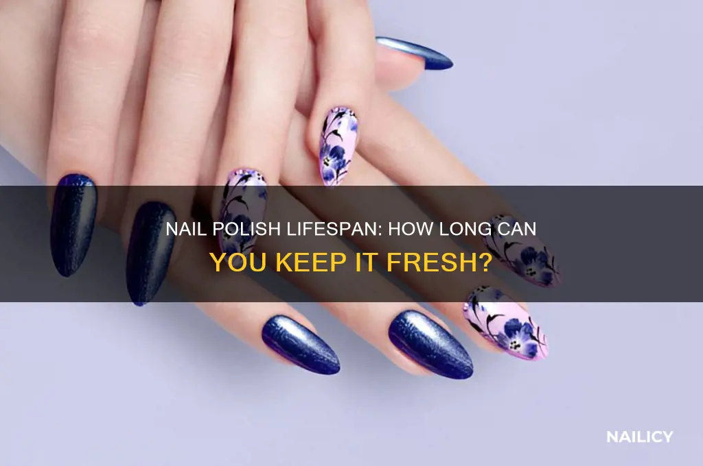 how many years can you keep nail polish