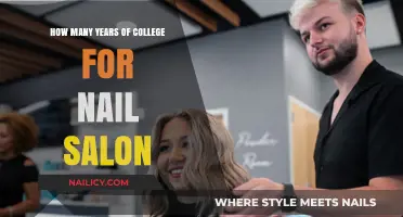 Nail Salon Career Path: College Years and Training Requirements Explained