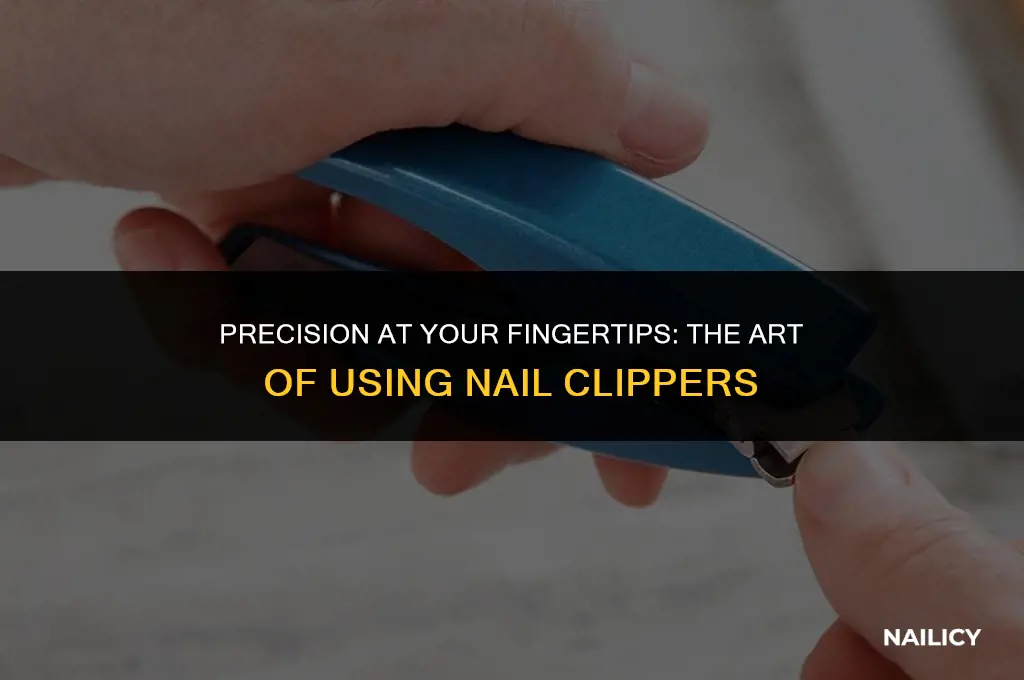 how men use nail clippers